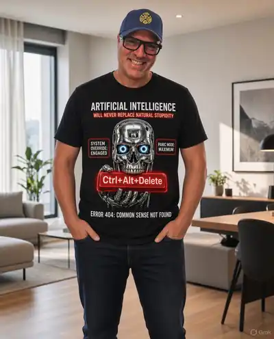 Ctrl Alt Delete concept tee
